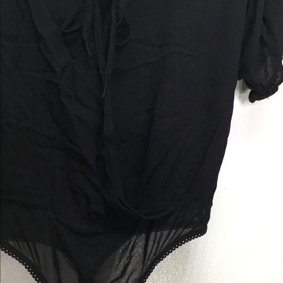 Free People Black Thong Body Suit - Picture 4 of 7